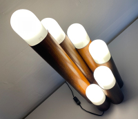 wood tube lamp